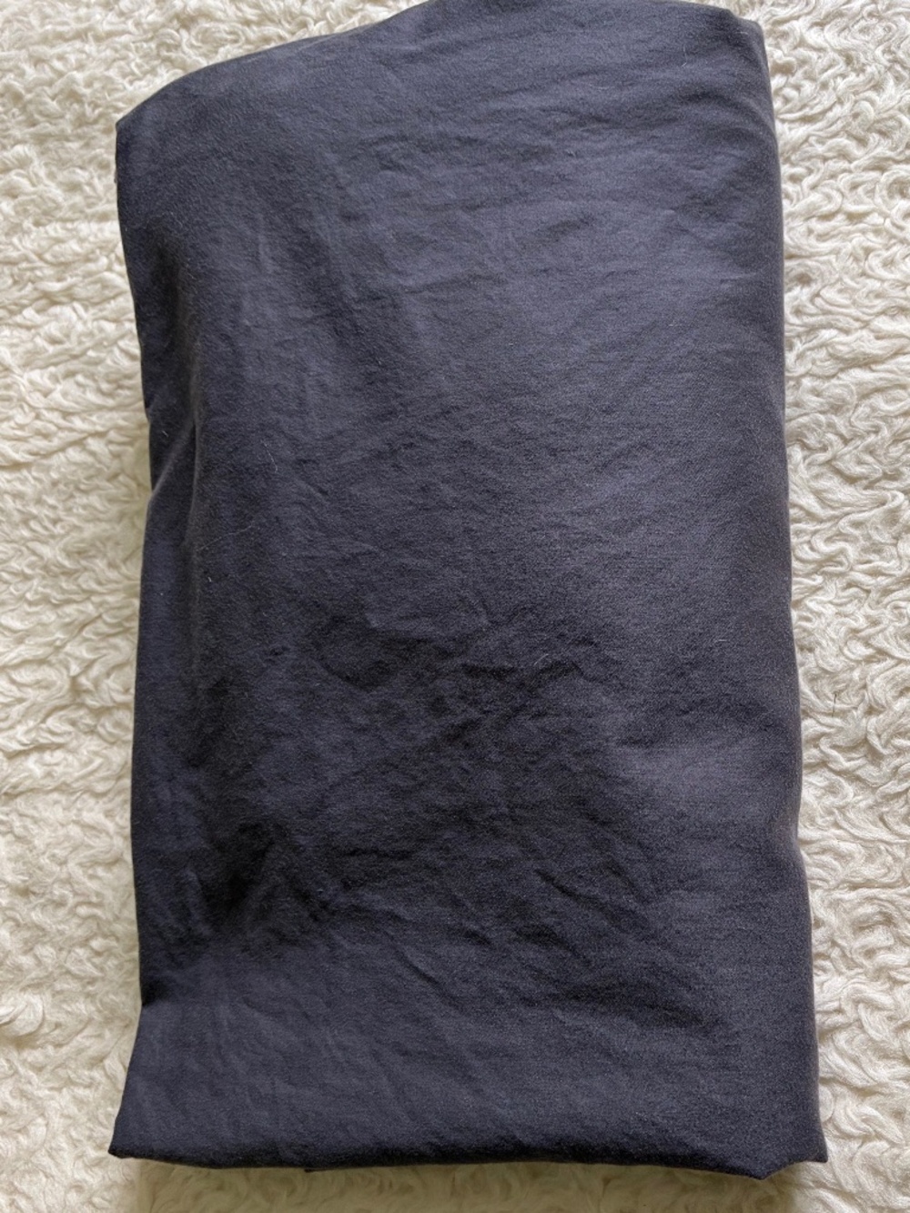 BROOKLINEN Linen Cotton Twin Twin/XL Duvet Cover BEDDING Gray Button Closure